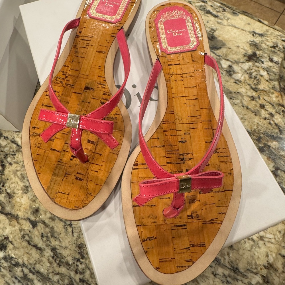 Dior Pink Women's Sandals